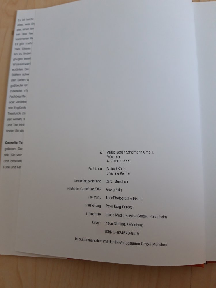 NEU UND UNBENUTZT Tee - Die kleine Schule