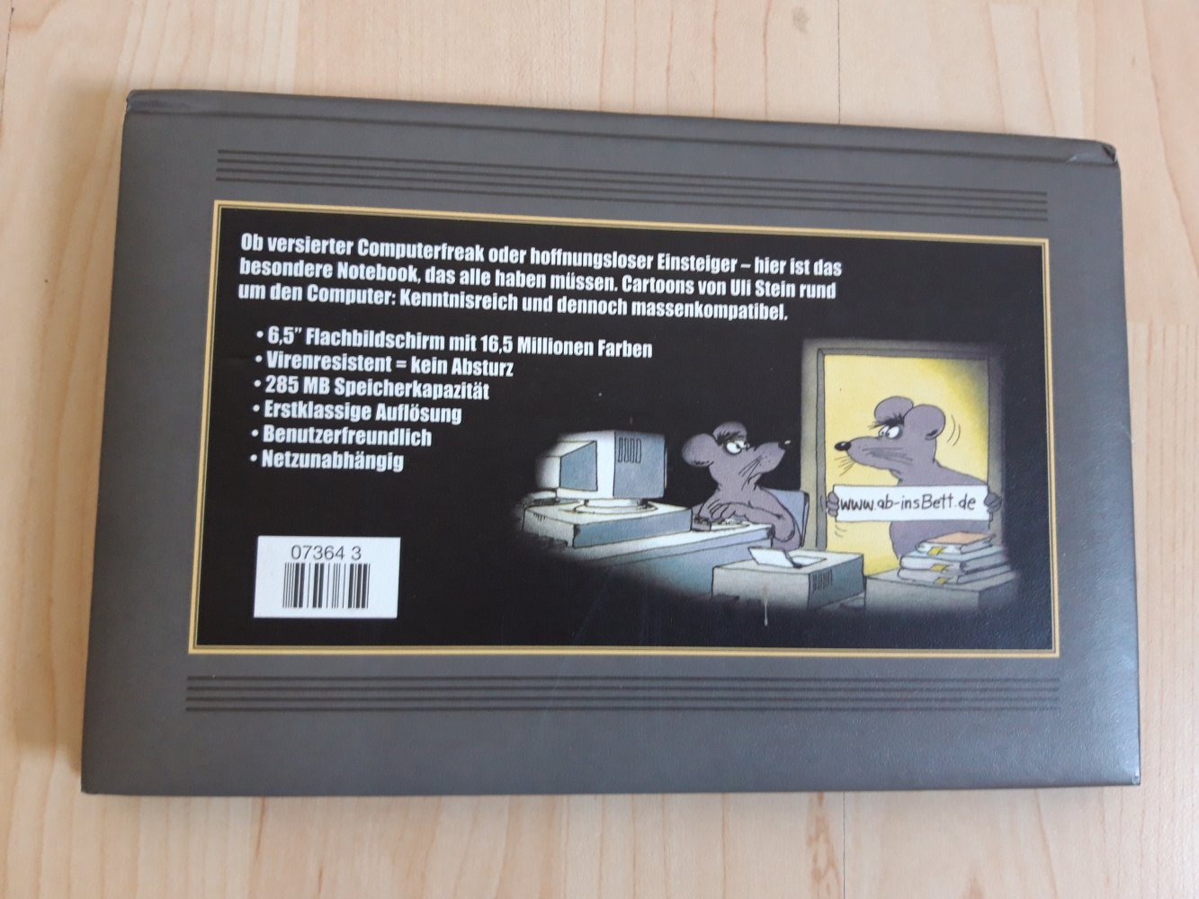 Uli Stein Notebook Comics Buch Postkarten 1999 vintage 90er