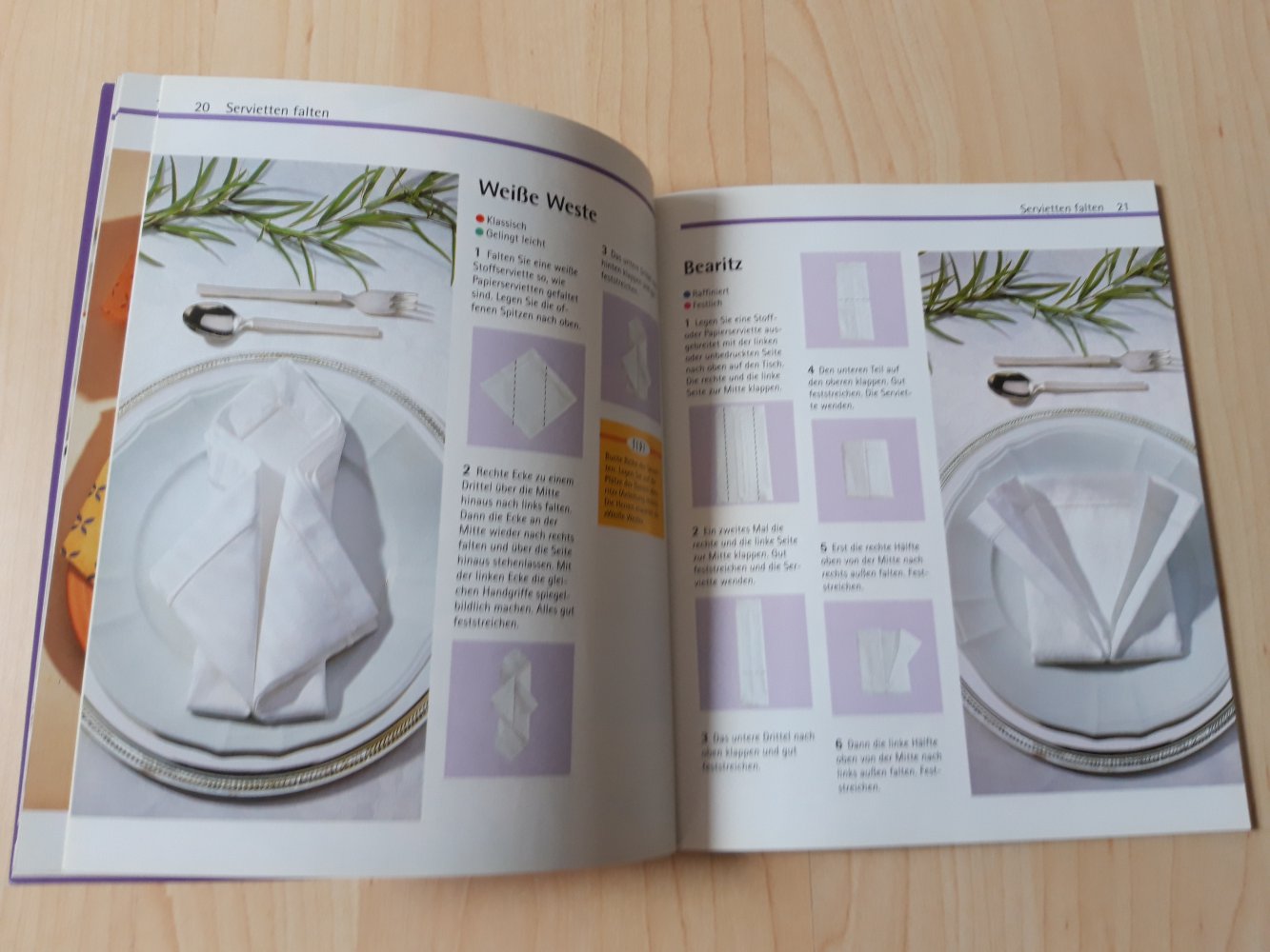 GU ++ Servietten und Tischdeko ++ Ratgeber ++ Dekoration
