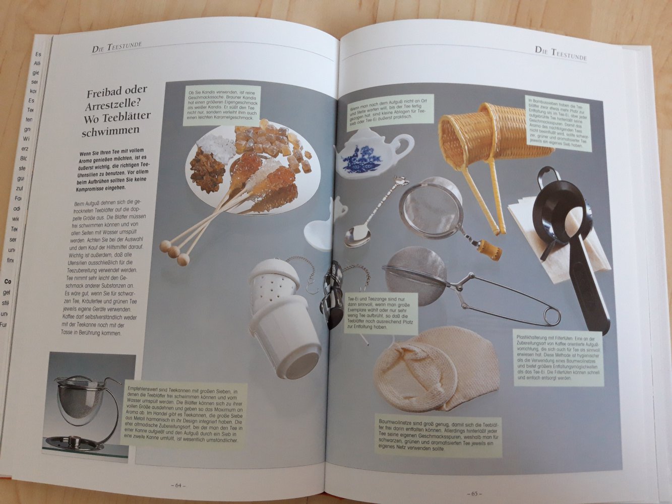 NEU UND UNBENUTZT Tee - Die kleine Schule