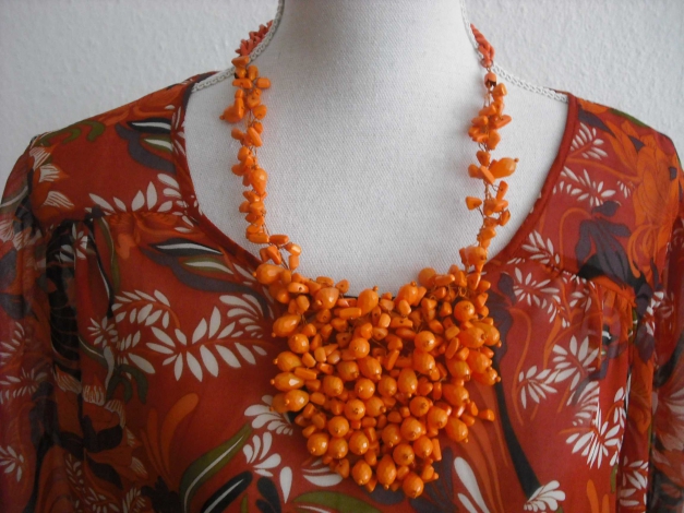 Transparente Bluse, gemustert, sommerlich