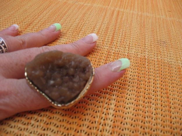 *** Steinring in Herzform *** 