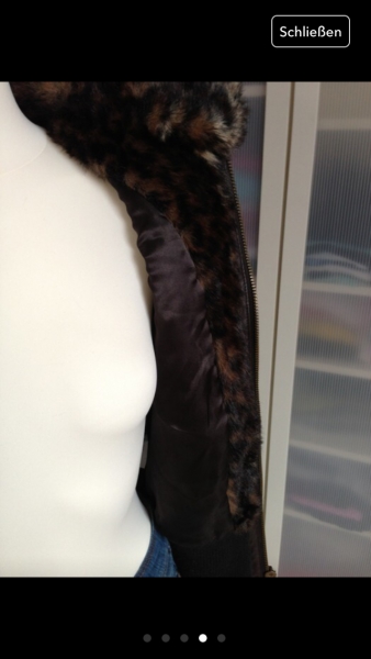 leo Fell Jacke Blogger Ketten Bündchen