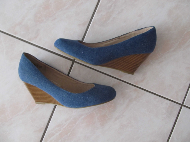 tolle Jeans-Wedges 39,5