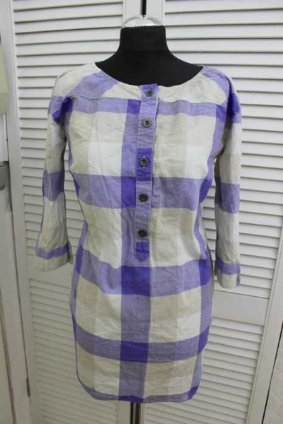 Vero Moda kariert Minikleid Blusenkleid Tunika Holzfäller Longshirt S 34 36 38