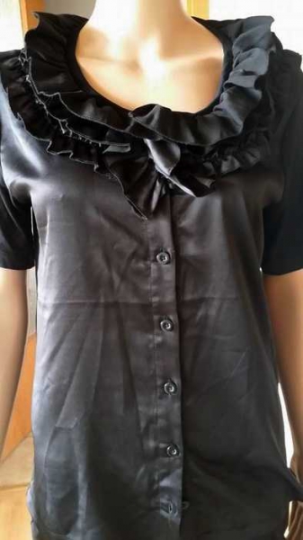 Wunderschöne Bluse in Schwarz Neu / laura di sarpi