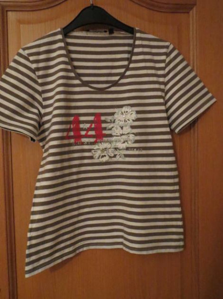 T- Shirt, gestreift, Kurzarm