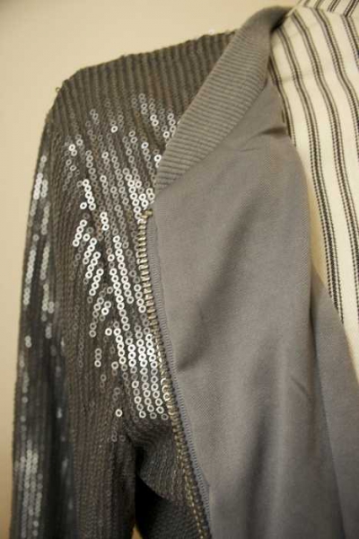 Coole Pailetten Jacke