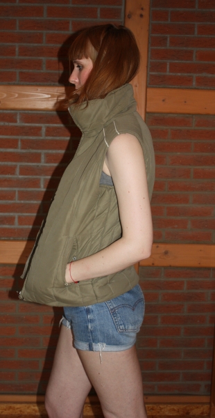 Weste, khaki, 38, 40, M