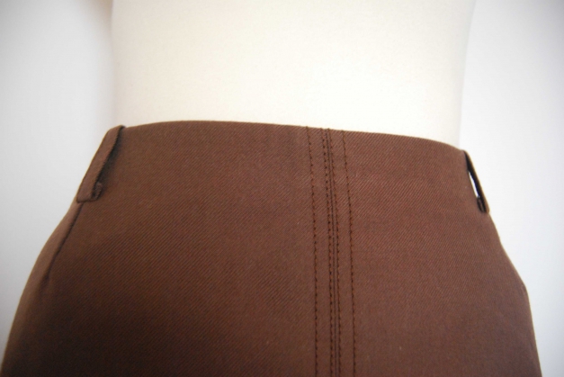 Toller Brauner Rock Trendi