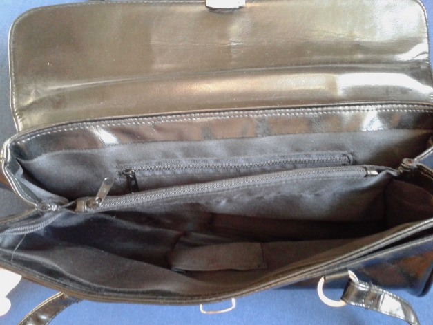 Schicke schwarze Tasche