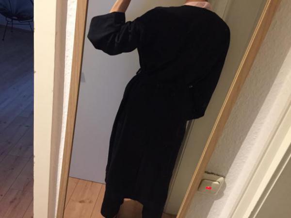 Weekday Mantel Trenchcoat Oversize Dunkelblau neu!