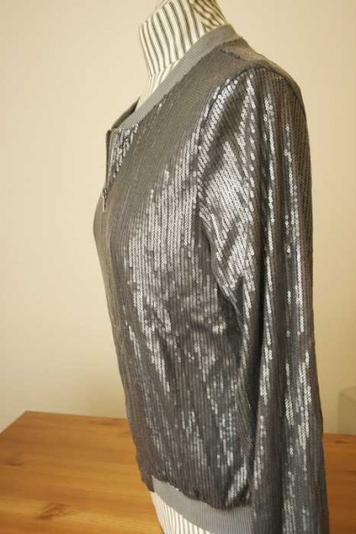 Coole Pailetten Jacke
