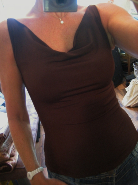 Top Wasserfallausschnitt Xanaka