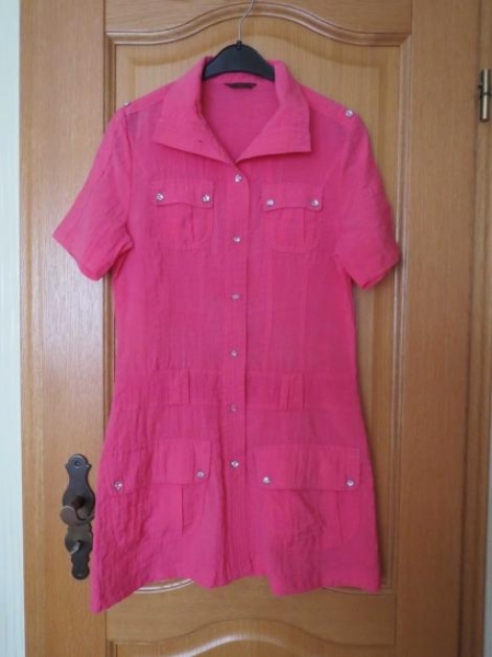 Kleid, Sommerkleid, Gr.40/M, rosa-pink