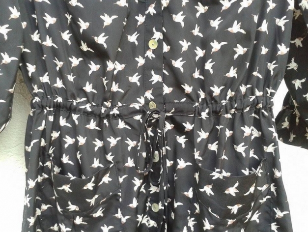 Schwalben Blusenkleid Neu mit Etikett