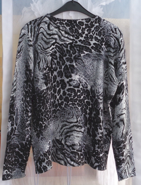 Langarmshirt Animal Leo Print