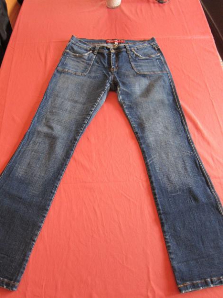 Jeans mit geradem Bein von Fishbone