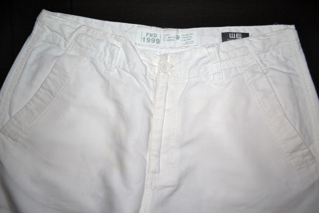 Weisse Jeanshose im Basicstil von WE! W32/L34