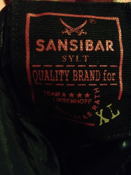 Sansibar Sylt Weste Special Edition mit Totilas in schwarz