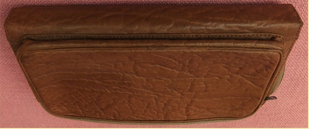 Echtleder Herren-Kosmetik-Tasche , Vintage - 1960er Jahre