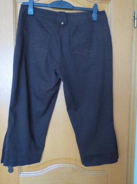 7/8 Hose/Stiefelhose,braun