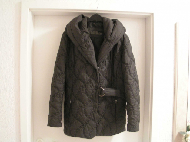 edle Concept K Steppjacke Jacke Gr.42 schwarzgrau Neu NP 139,95
