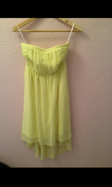 Kleid sommer neu gelb von vila