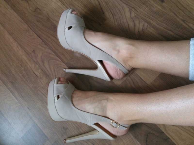 High Heels Sandalen Blogger