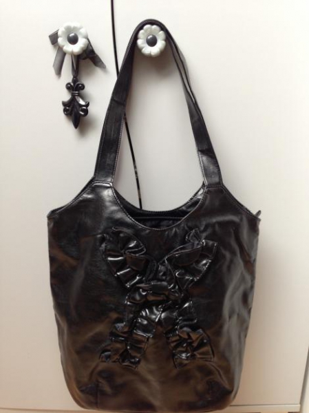 H&M Handtasche schwarz