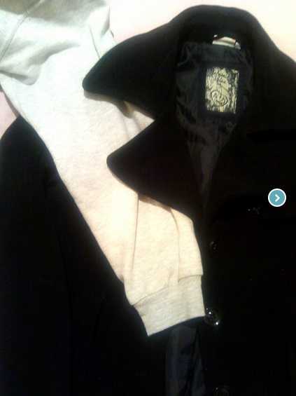 NEUER Schwarzer Damen Mantel!