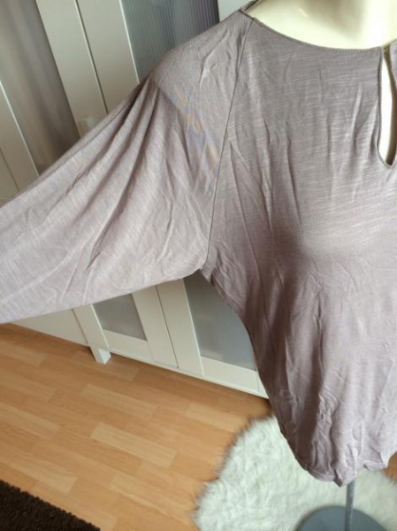 Zero langarm Shirt braun grau 