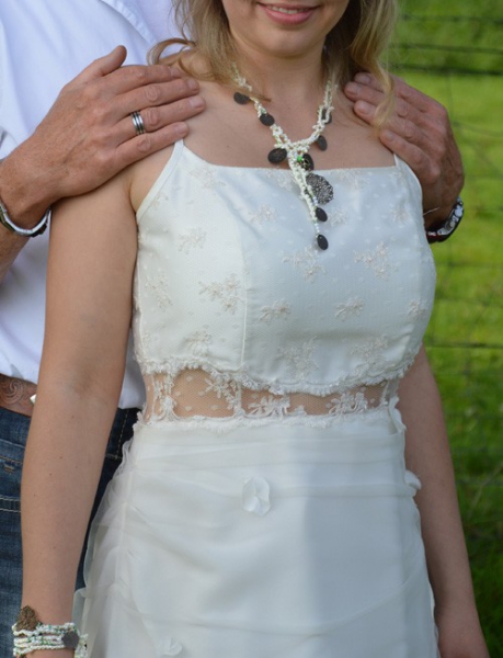 Brautkleid Hochzeitskleid Boho Hippie Vintage