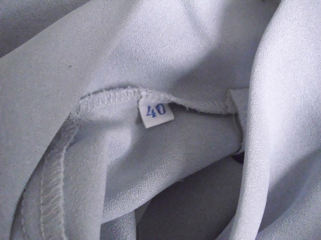 WOCO Baden Baden Damenbluse Gr. 40 grau