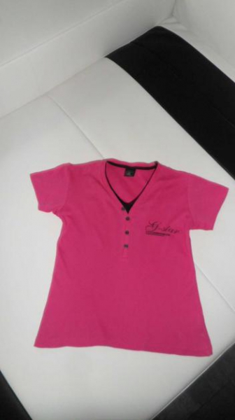 Shirt in Pink und Schwarz - M - 