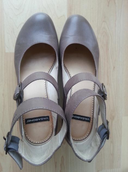 Vagabond Leder Wedges Lugano Keil Pumps 37