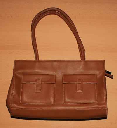 Schicke braune Handtasche