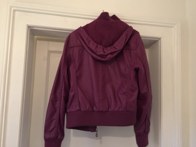 super trendige Lederjacke