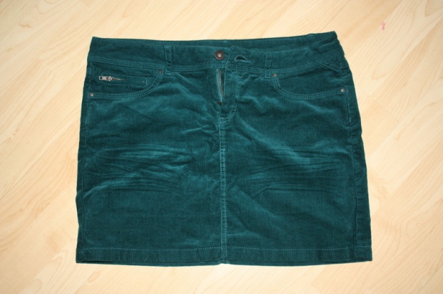 Türkiser Cordrock von Pimkie