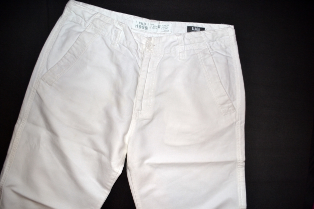 Weisse Jeanshose im Basicstil von WE! W32/L34