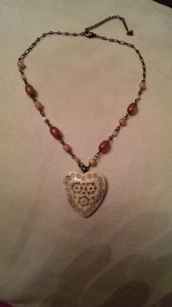 Kette mit Herz / Vintage