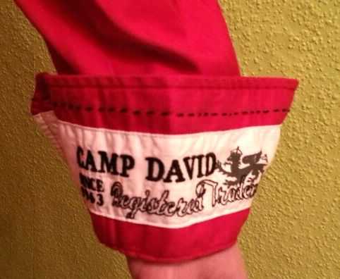 Original Camp David Hemd rot