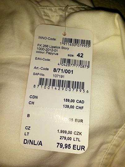 Sehr schöne Bluse von Biba