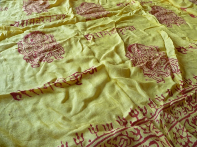  Schal Tuch ethno indisch Muster goa hippie 