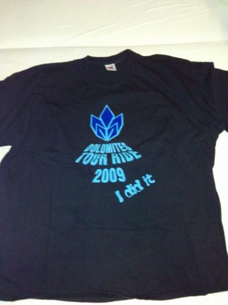 Shirt Motorrad Dolomiten / Fruit of the Loom