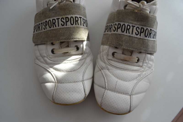 Sport Sneaker mit Glitzer Klettverschluss