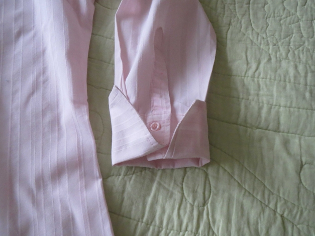 Bluse, Gr.42/M, Langarm, hellrosa