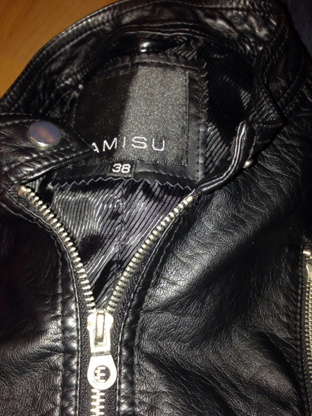 Lederjacke AMISU, Gr. 38