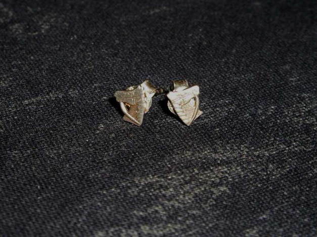 Echt silberne Ohrstecker in Pferde-Form