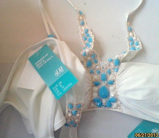 bikini von h&m garden collection neu mit ettiket in 34/36/38/40 